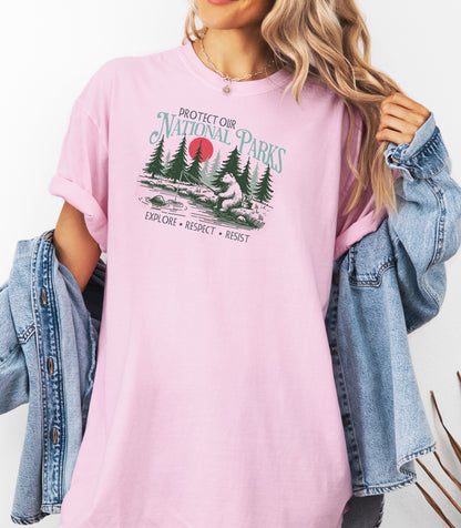 Protect Our National Parks Nature & Wildlife T-Shirt
