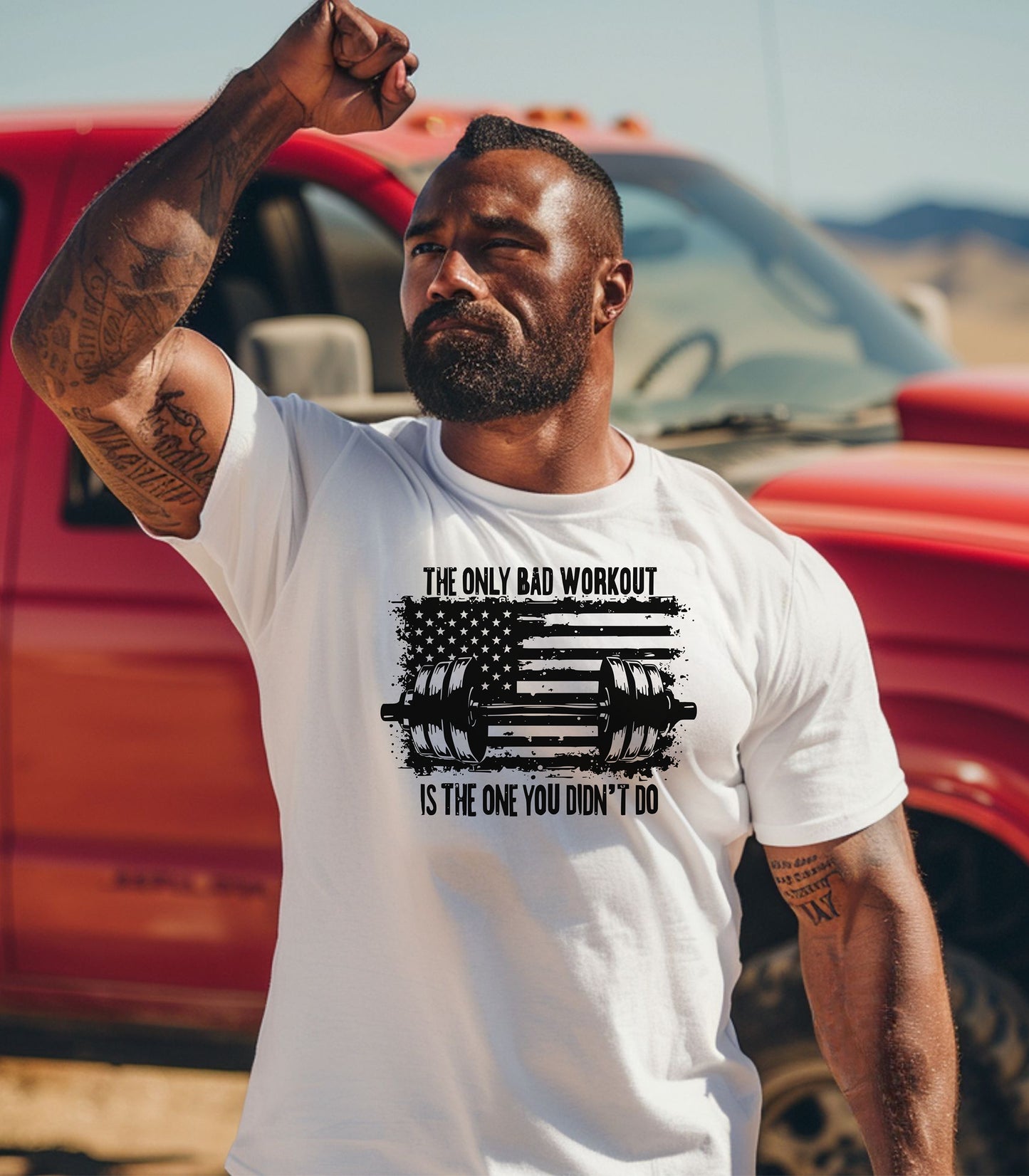 The Only Bad Workout Is The One You Didn’t Do T-Shirt, Fitness Motivation Tee