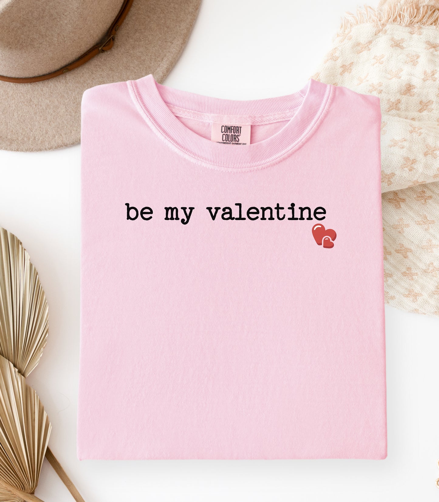 Be My Valentine T-Shirt, Simple Heart Valentine Design