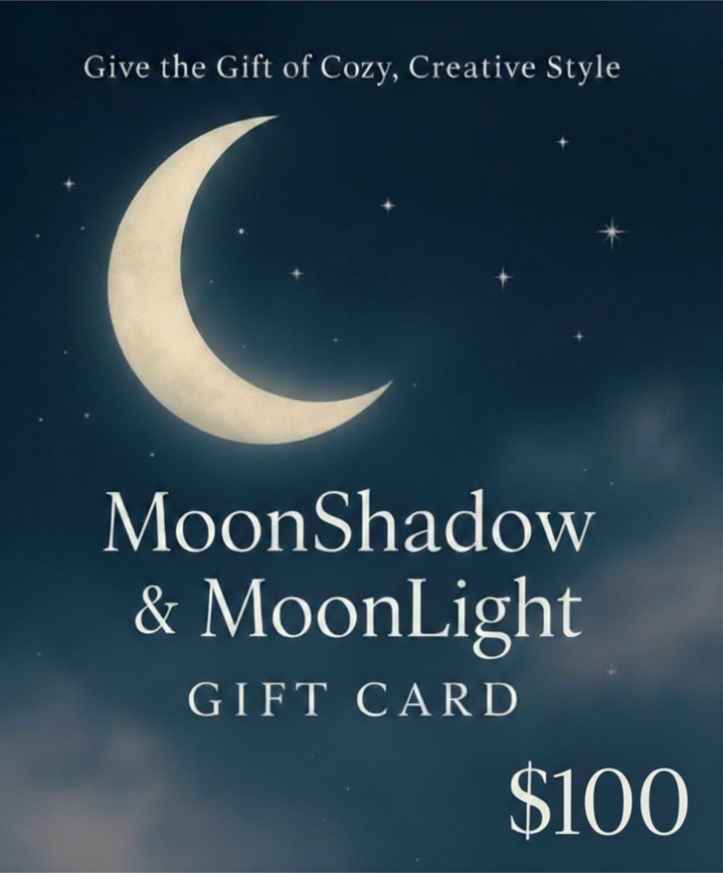 MoonShadow and MoonLight Gift Card