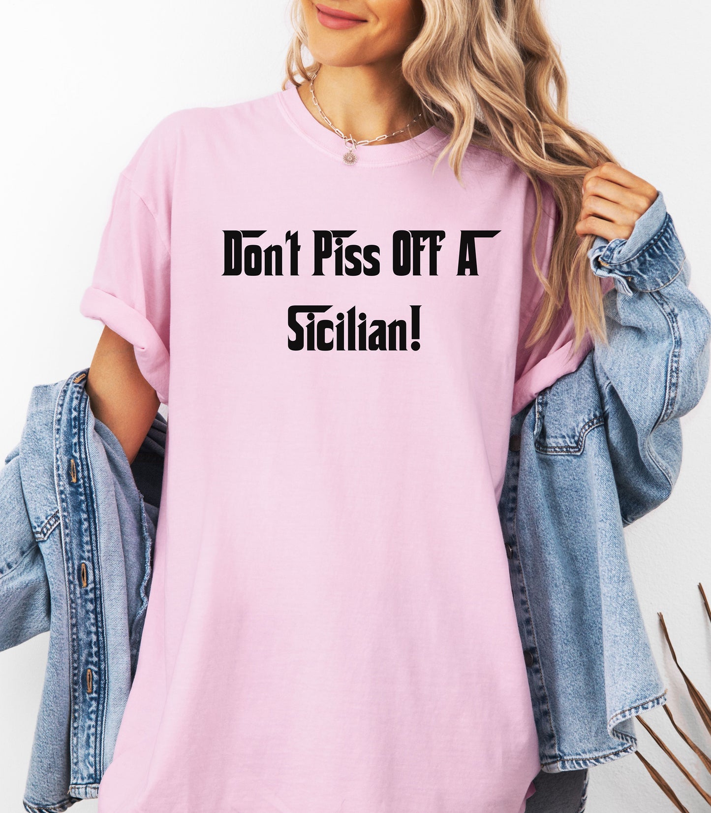 Sicilian Pride T-Shirt, Gift for Sicilians, Bold Statement T-Shirt, Heritage Pride Shirt