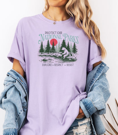 Protect Our National Parks Nature & Wildlife T-Shirt