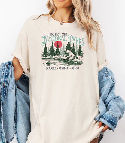Protect Our National Parks Nature & Wildlife T-Shirt