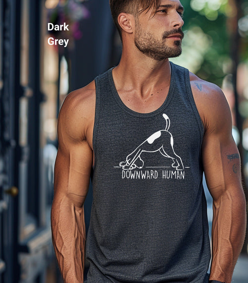 Yoga Shirt, Dog Yoga Shirt, Yoga Lover Tank, Dog Lover Shirt, Funny Yoga Gift, Meditation Shirt, Yoga Class Gift, Yoga Instructor Shirt