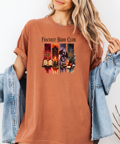 Fantasy Book Club T-Shirt, Fantasy Reader Shirt, Book Lovers Gift, Bookish Shirt, Bookworm Tee