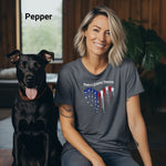 Patriotic Heart T-Shirt, Perfect for July 4th Celebrations, Casual Wear, Gifts, and Festivals, Unisex Design, Comfort Colors Tee