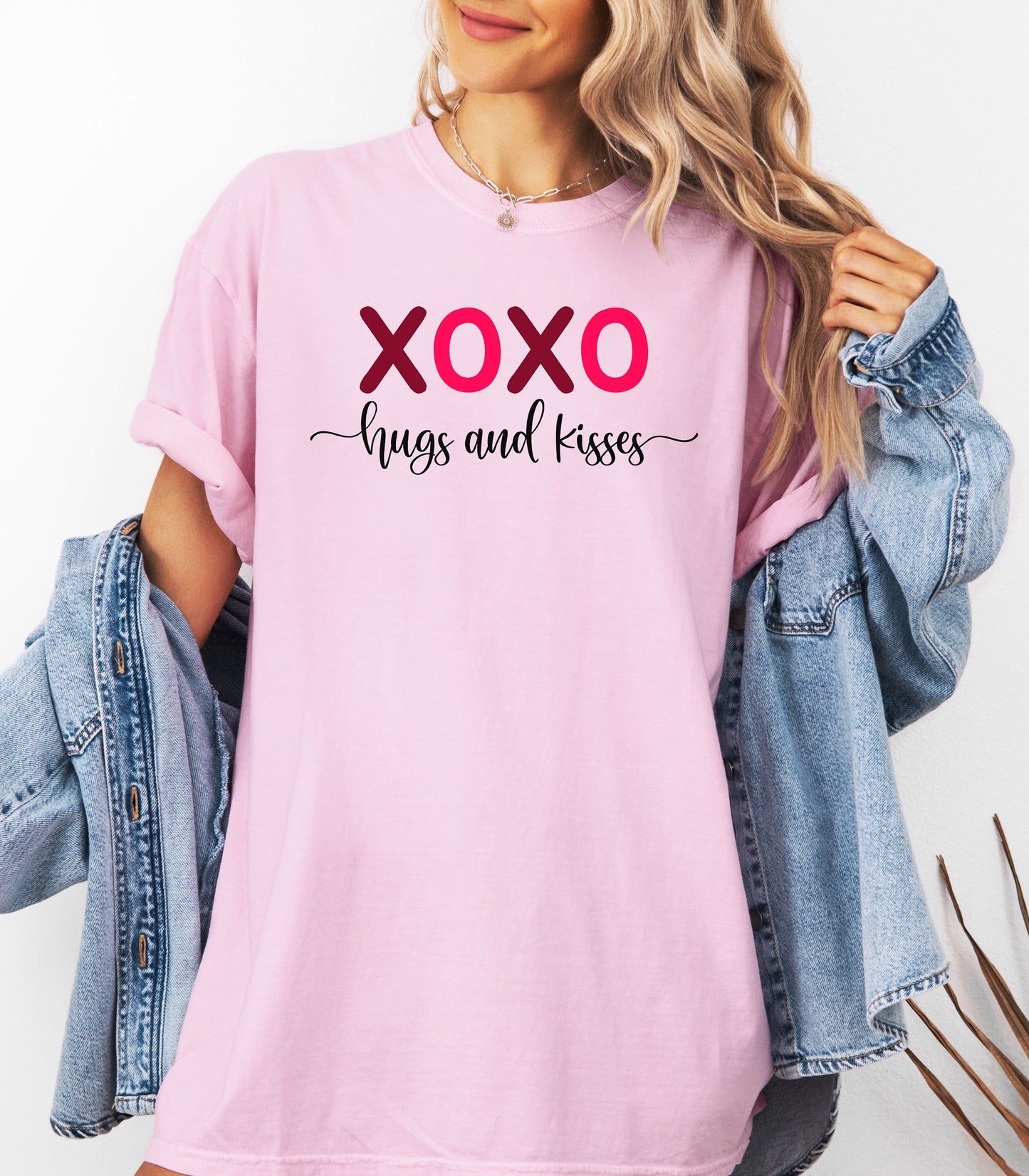 XOXO Hugs and Kisses Valentine T-Shirt, Valentine's Day Love Tee