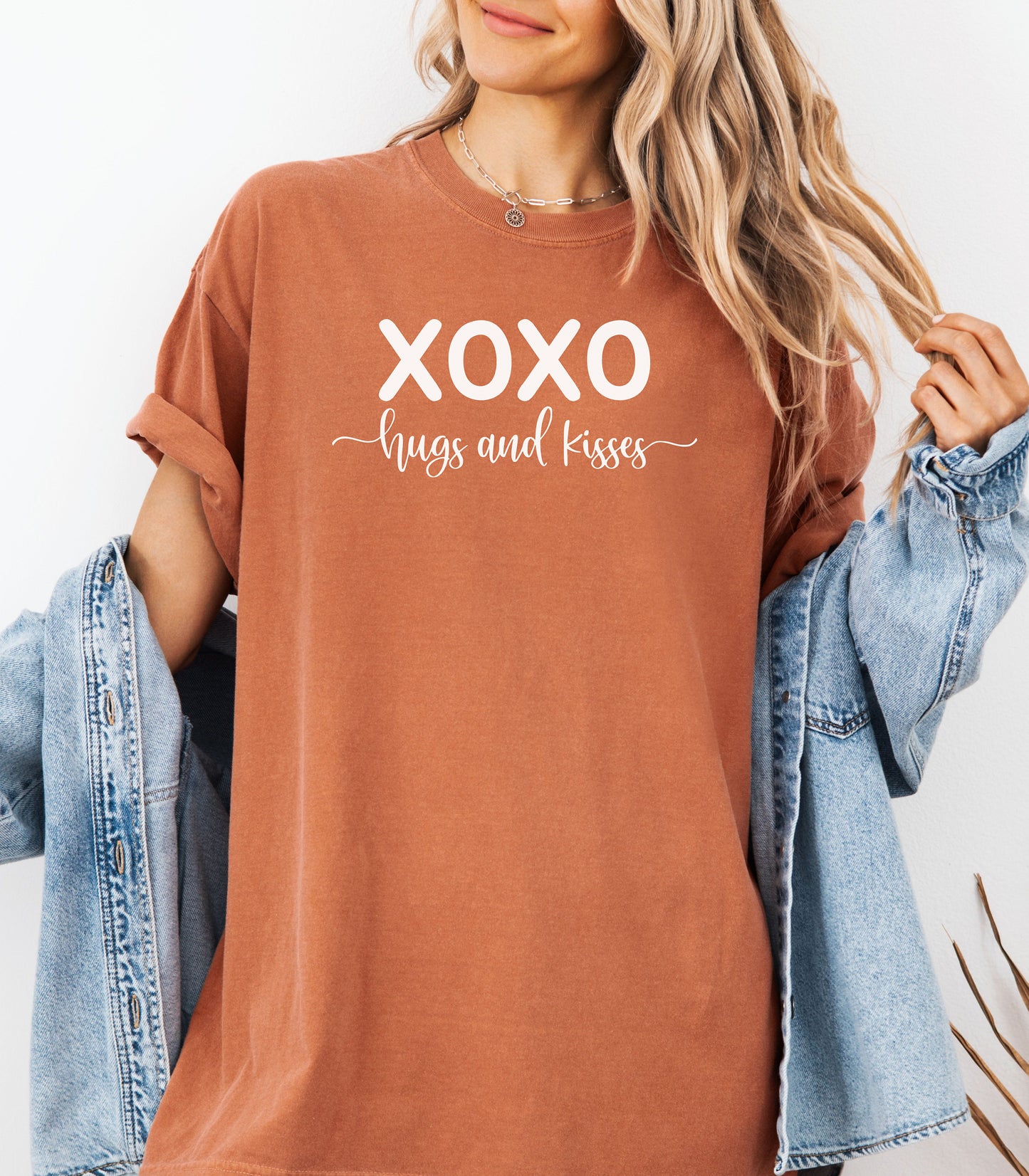 XOXO Hugs and Kisses Valentine T-Shirt, Valentine's Day Love Tee