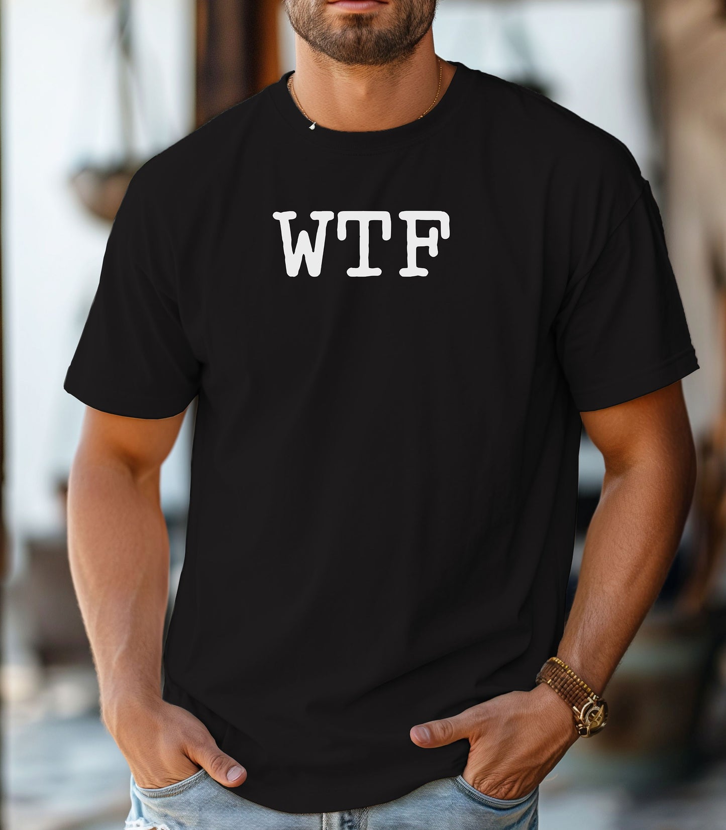 WTF T-shirt, Statement Tee