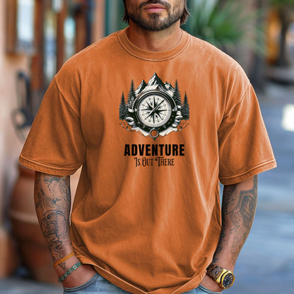 Adventure Is Out There T-Shirt, Nature Lover Tee, Hiking Shirt, Camping Tee