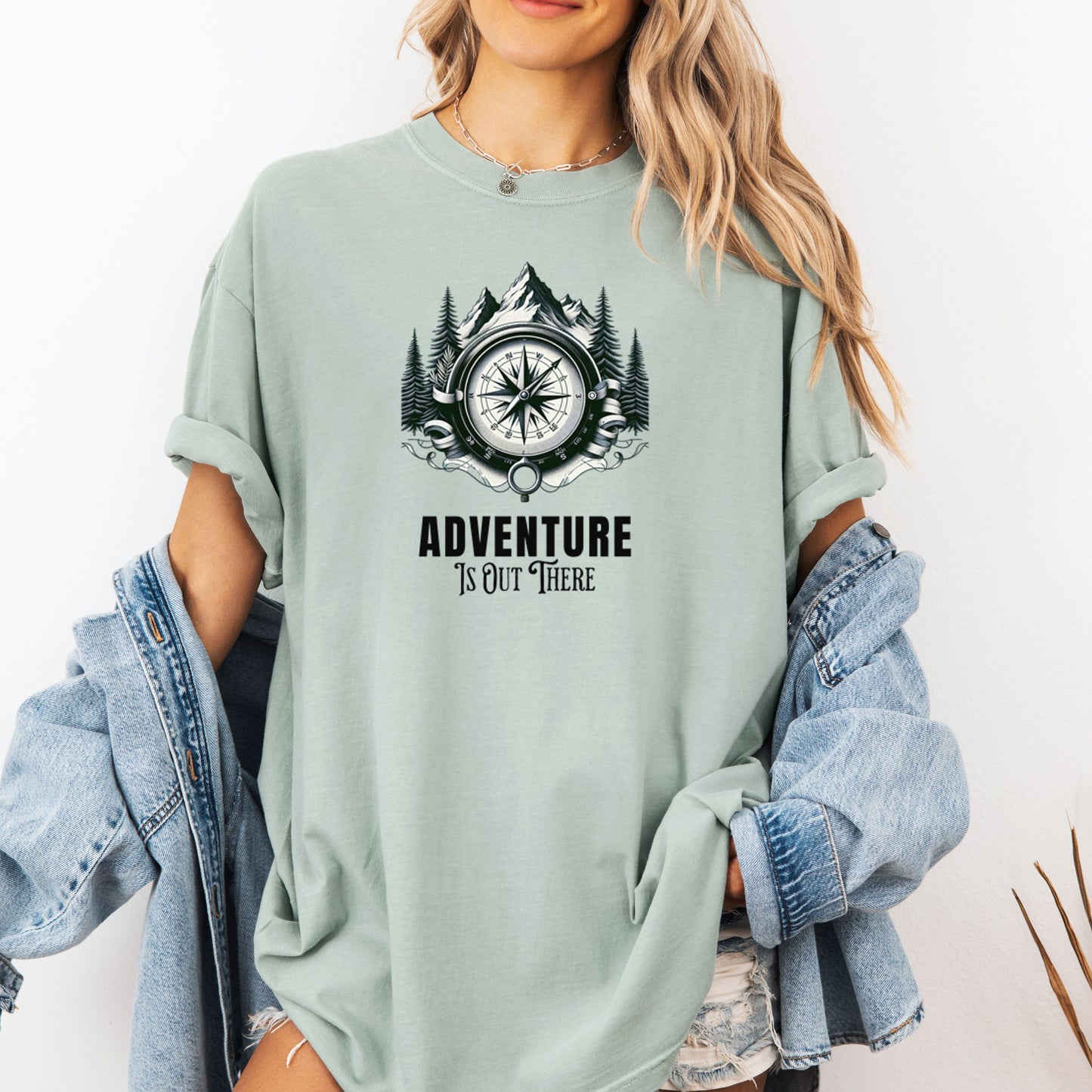 Adventure Is Out There T-Shirt, Nature Lover Tee, Hiking Shirt, Camping Tee