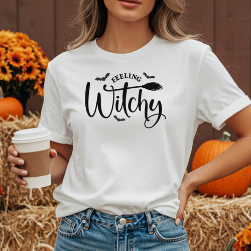 Feeling Witchy T-Shirt, Spooky & Magical Vibes