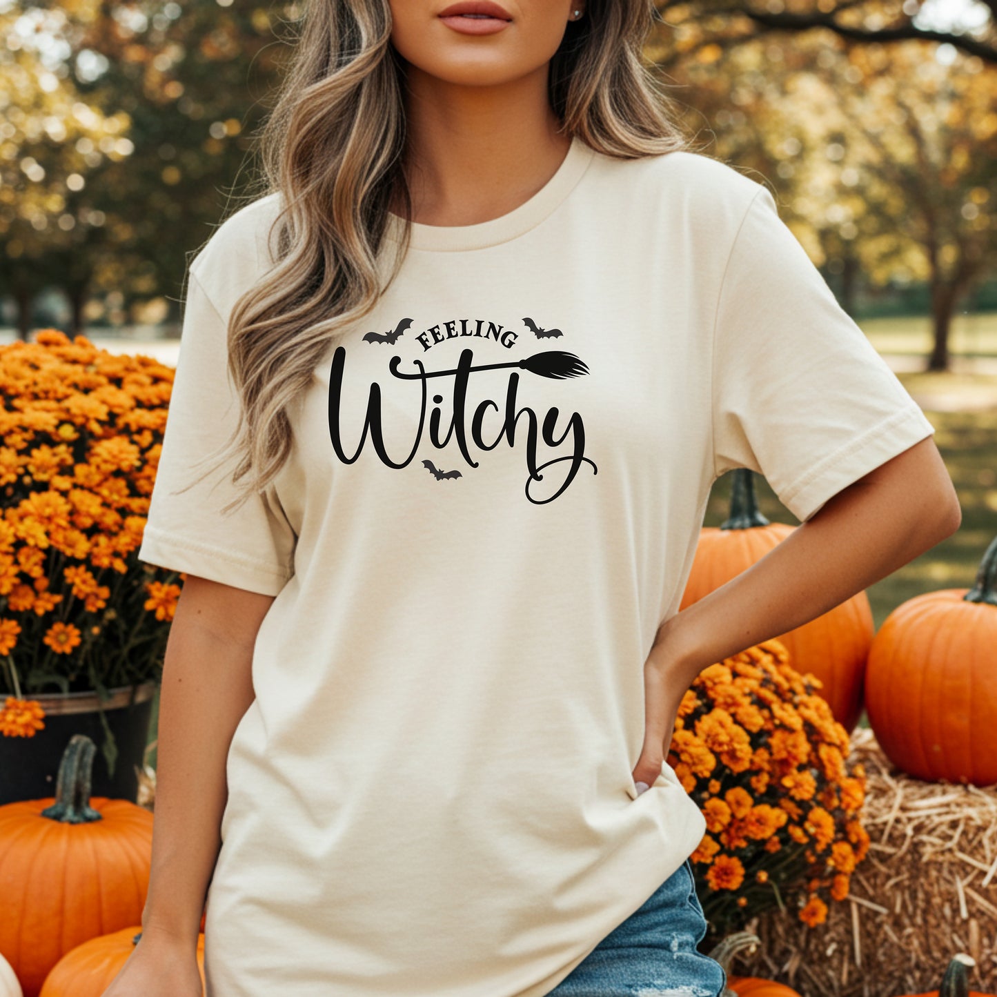 Feeling Witchy T-Shirt, Spooky & Magical Vibes