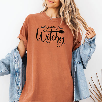 Feeling Witchy T-Shirt, Spooky & Magical Vibes