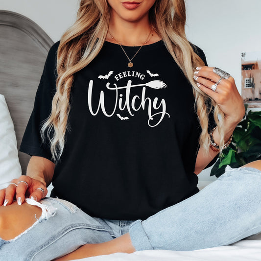 Feeling Witchy T-Shirt, Spooky & Magical Vibes