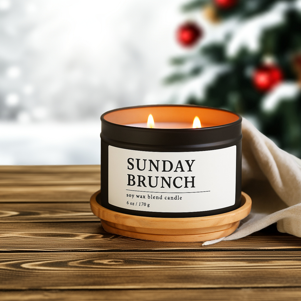 Sunday Brunch Soy Wax Blend Candle, 6 oz 2-Wick